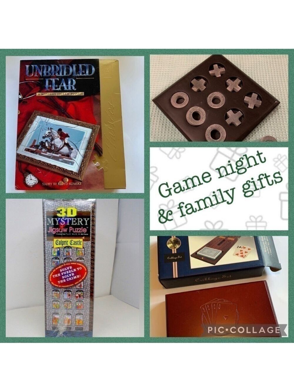 Jewelry Home Games Gifts Women Men Kids One Size